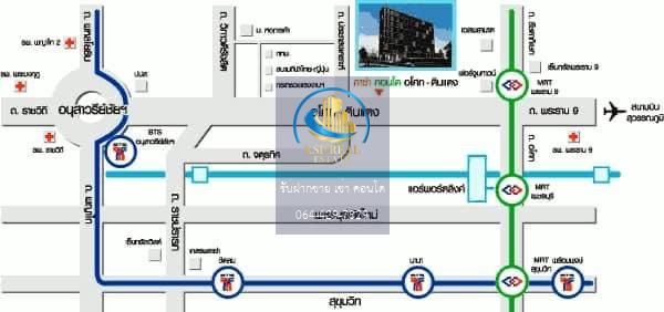 ให้เช่า คอนโด :  Casa Condo Asoke - Dindaeng  (คาซ่า คอนโด อโศก - ดินแดง)