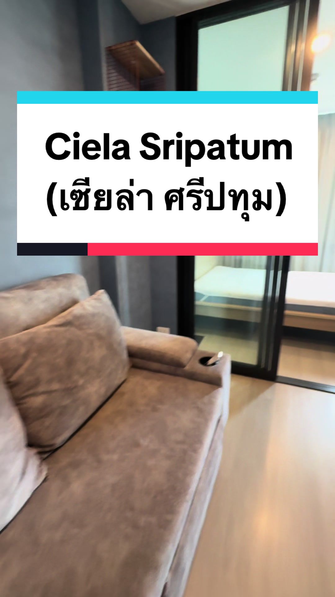 ให้เช่า Ciela Sripatum (เซียล่า ศรีปทุม) 12,999 จองก่อนได้ก่อน - video